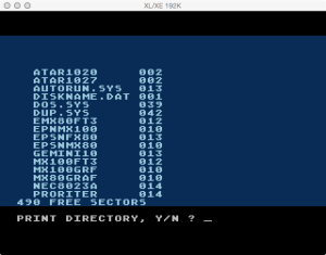 AtariWriter Original Index
