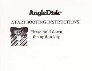 JingleDisk Instructions