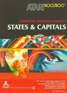 States Capitals Box Front