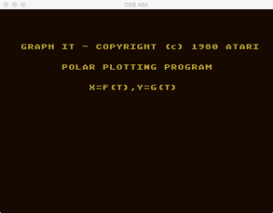 Atari Graph It Pol 1
