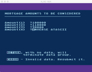 Atari MLA 1 Error 2