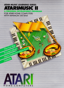 AtariMusic II Box Front