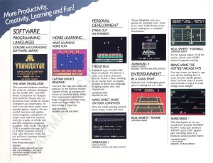 AtariMusic Atari Catalog Ad